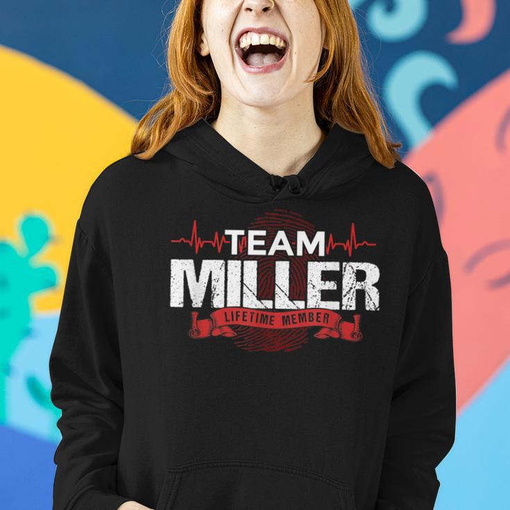 Miller Team Familientreffen Dna Herzschlag Geschenk Frauen Hoodie Geschenke für Sie