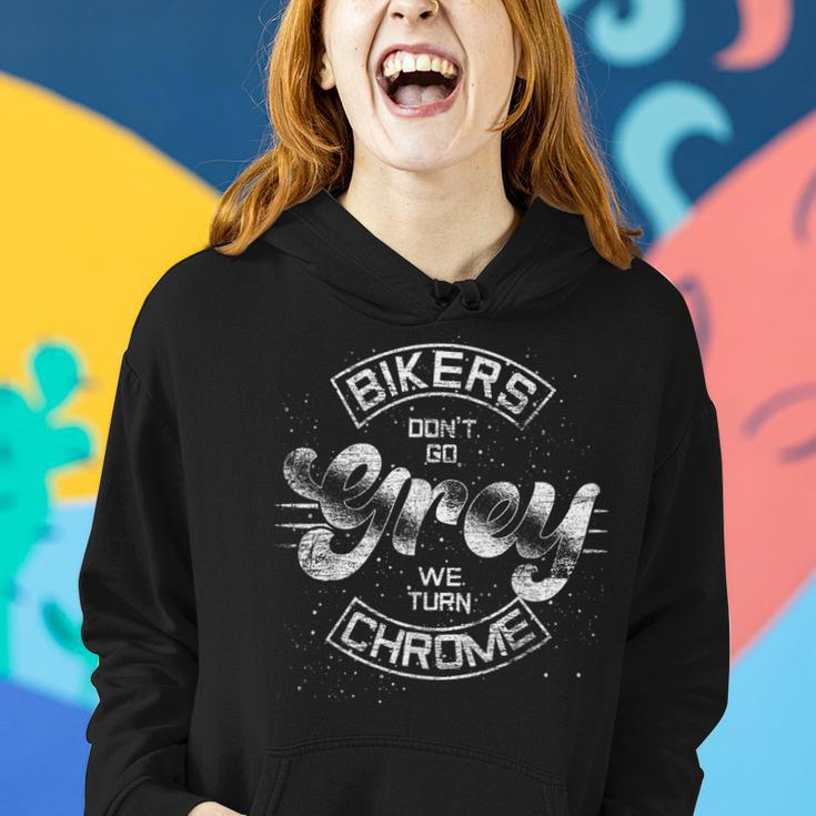 Motorradfahrer Werden Nicht Grau Motorrad Lustiges Biker Frauen Hoodie Geschenke für Sie