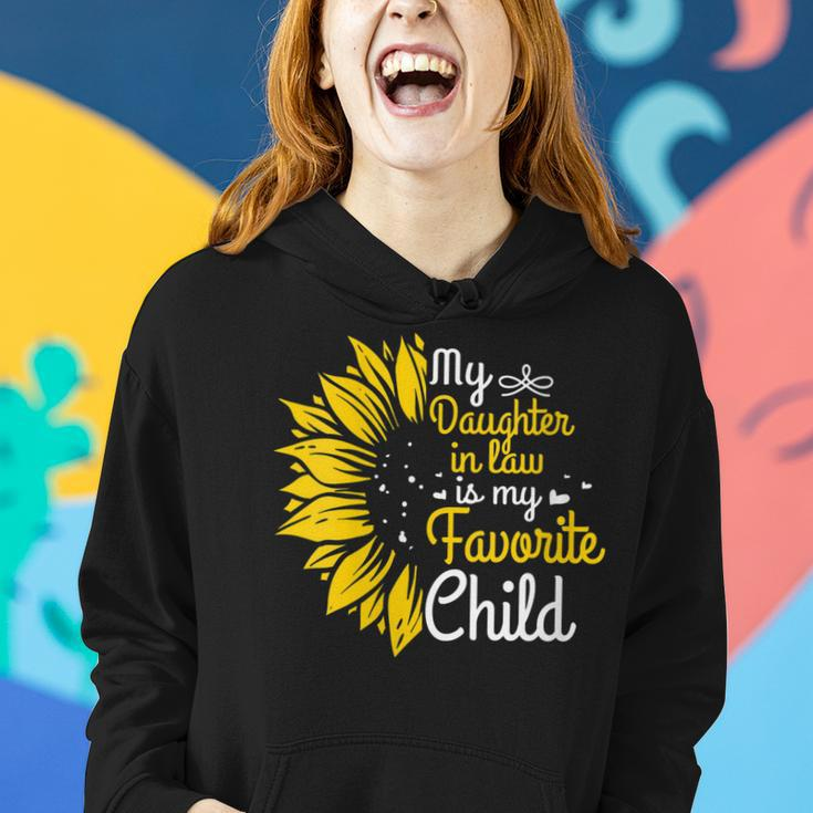 My Daughter In Law Is My Favorite Child Funny Family Humor Gift For Womens Women Hoodie Gifts for Her