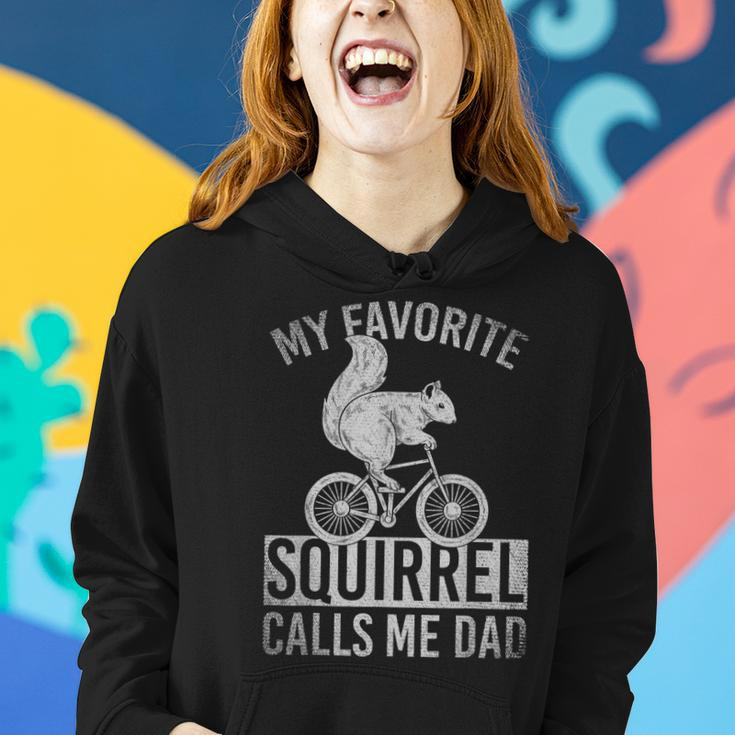 My Favorite Squirrel Calls Me Dad Hoodie für Radfahrer Eichhörnchen-Fans Geschenke für Sie