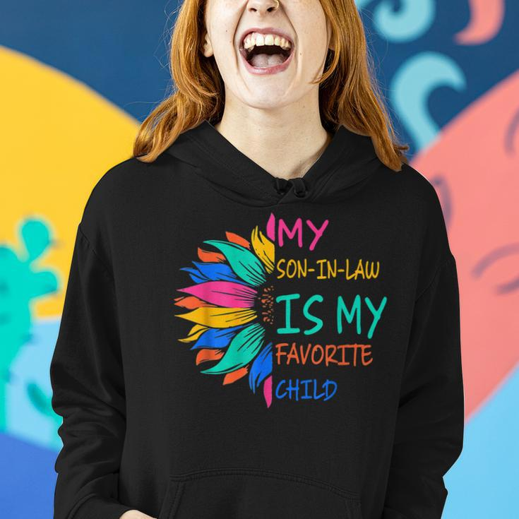 My Son In Law Is My Favorite Child Sunflower Women Hoodie Gifts for Her