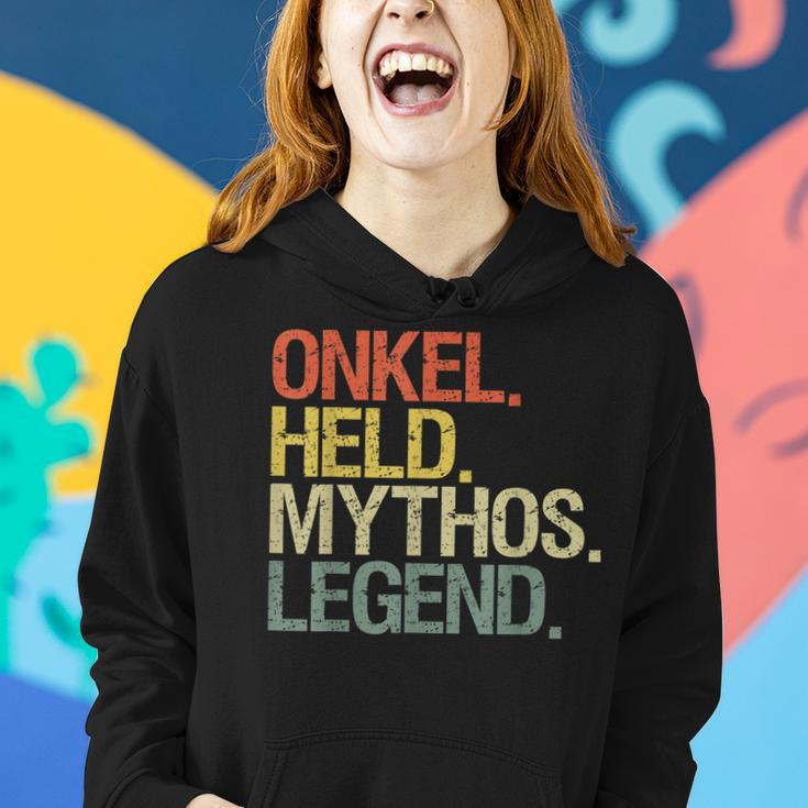 Onkel Held Mythos Legende Frauen Hoodie Geschenke für Sie