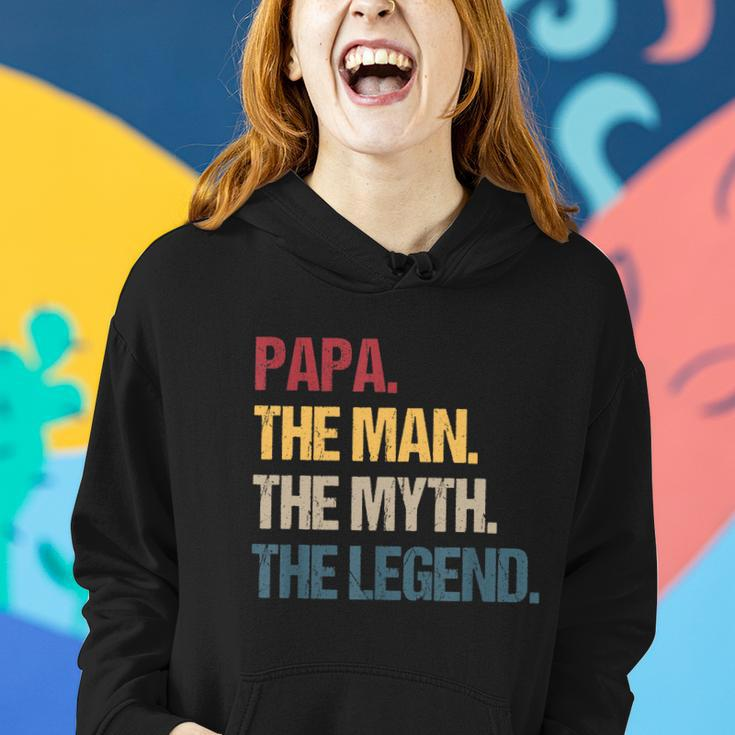 Papa Man Myth Legend Shirt For Mens & Dad Funny Father Gift Tshirt Women Hoodie Gifts for Her