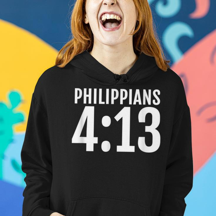Philippians 413 I Can Do All Things In Christ Bible Women Hoodie Gifts for Her