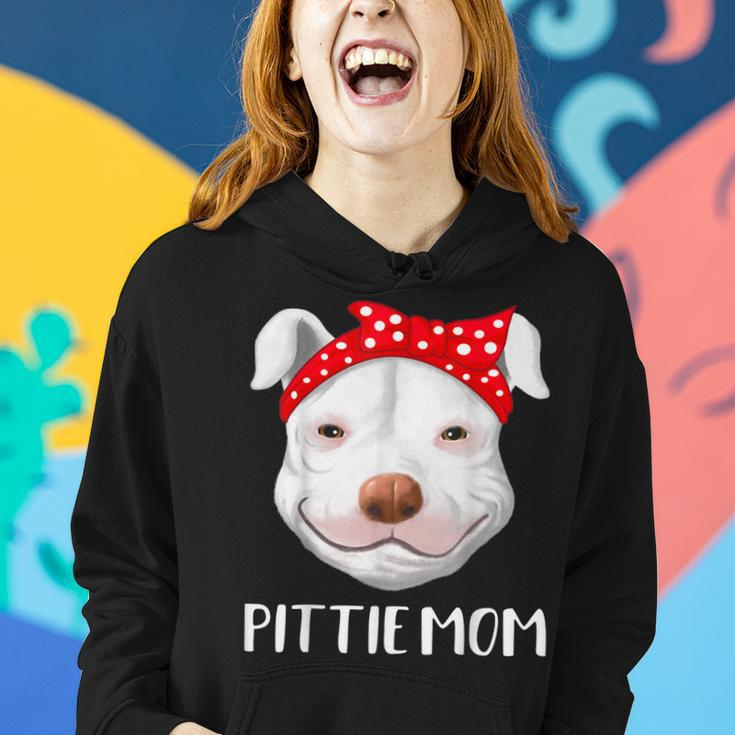 Pitbull Dog Lovers Pittie Mom Mothers Day Pit Bull Women Hoodie Gifts for Her