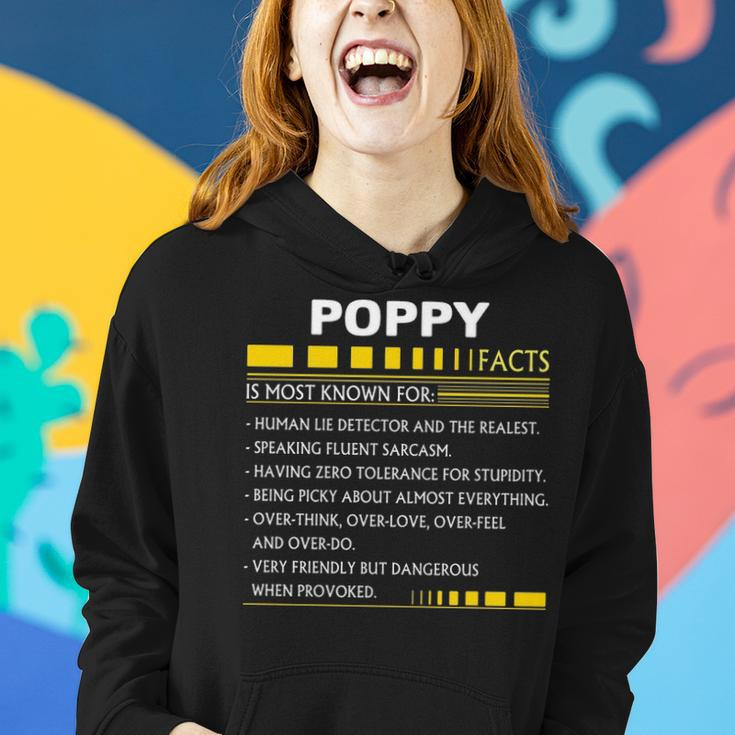 Poppy Name Gift Poppy Facts V2 Women Hoodie Gifts for Her