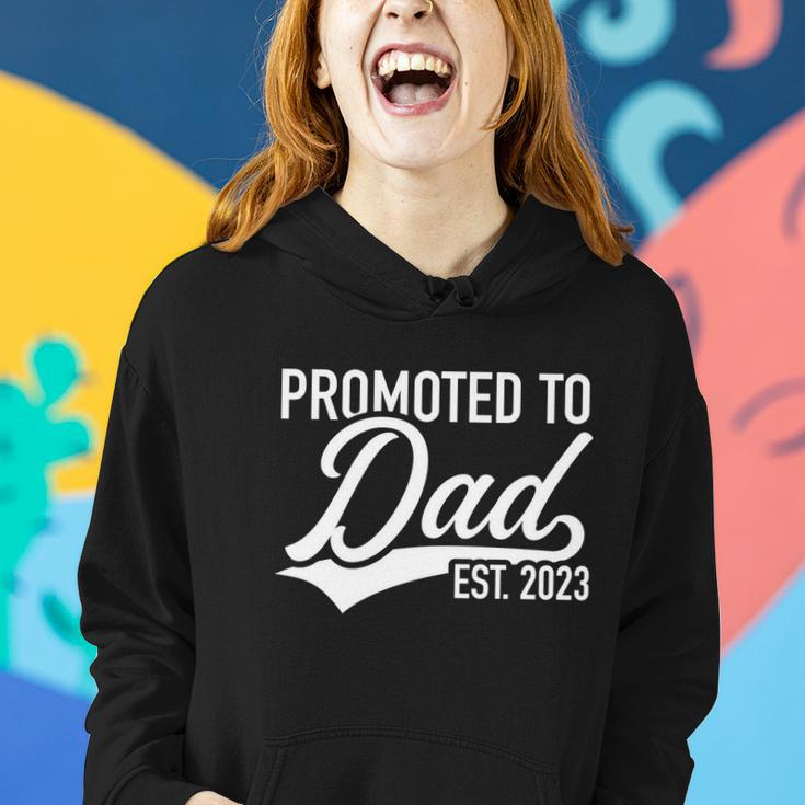 Promoted To Dad 2023 Gift Women Hoodie Gifts for Her