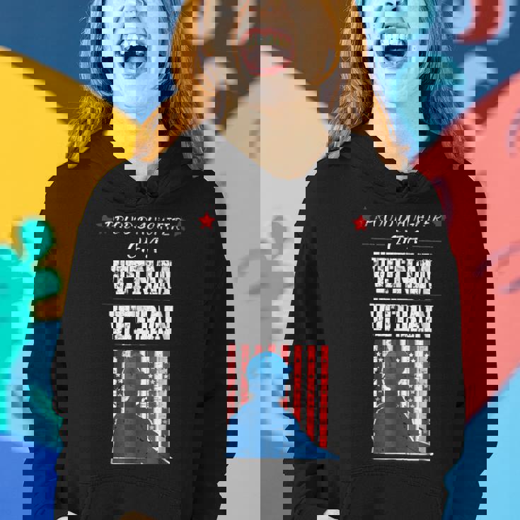 Prouddaughter Of A VietnamveteranArmySoldiers Women Hoodie Gifts for Her