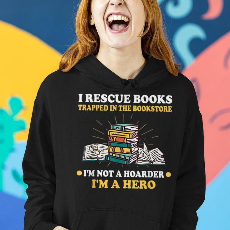 Reading Books Library Student Teacher Book Store Women Hoodie Gifts for Her
