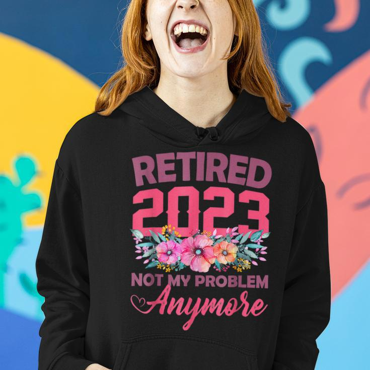 Retired 2023 Retirement Gifts For Women 2023 Cute Pink Women Hoodie Gifts for Her