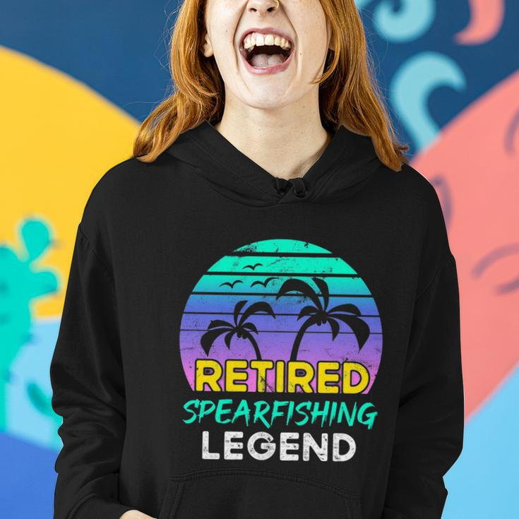 Retired Spearfishing Legend Women Hoodie Gifts for Her