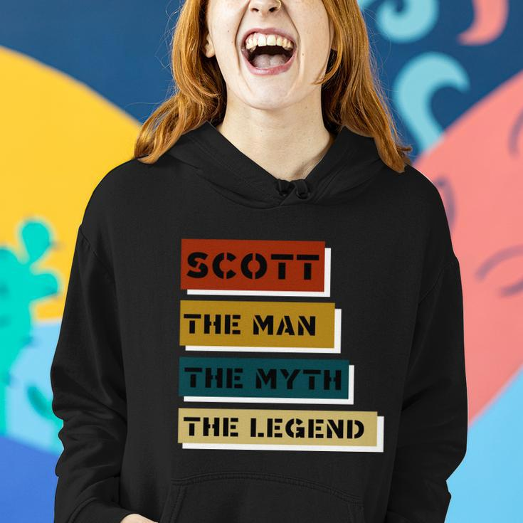 Scott The Man The Myth The Legend Women Hoodie Gifts for Her