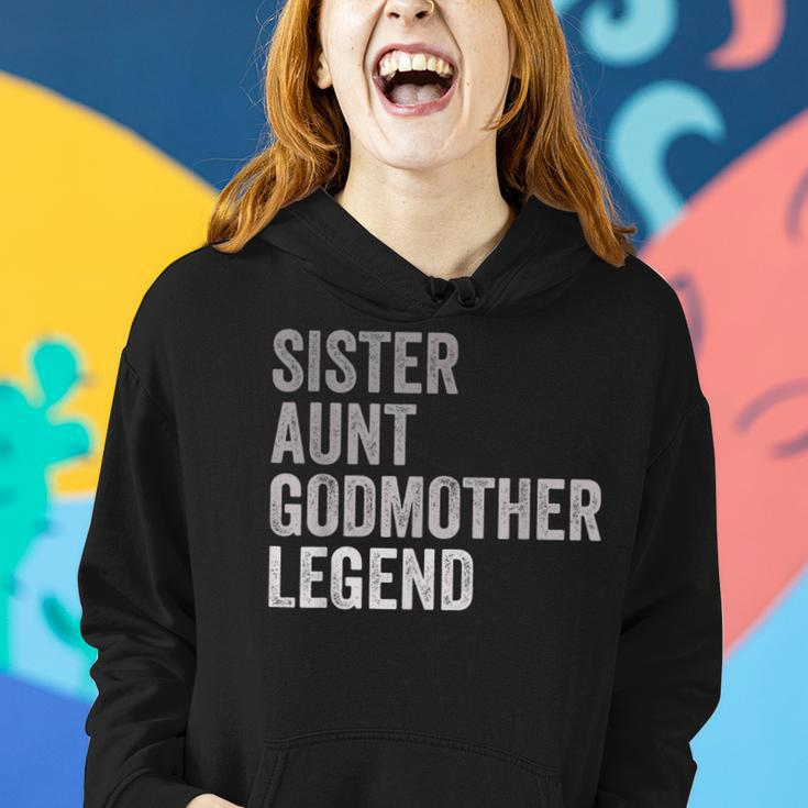 Sister Aunt Godmother Legend Auntie Godparent Proposal Women Hoodie Gifts for Her