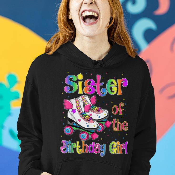 Sister Birthday Rolling Skate Birthday Family Party Women Hoodie Gifts for Her