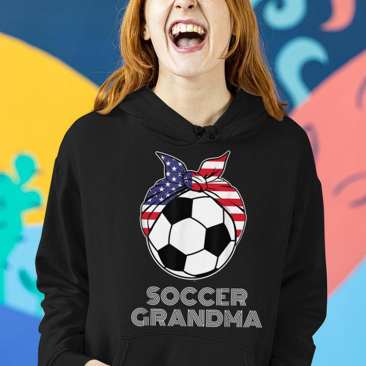 Soccer Grandma Grandparents Us Grandmom Soccer Player Women Hoodie Gifts for Her