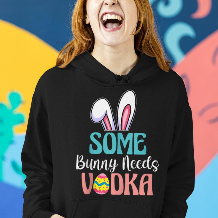 Some Bunny Needs Vodka Funny Easter Drinking Glasses Men Women Hoodie Gifts for Her