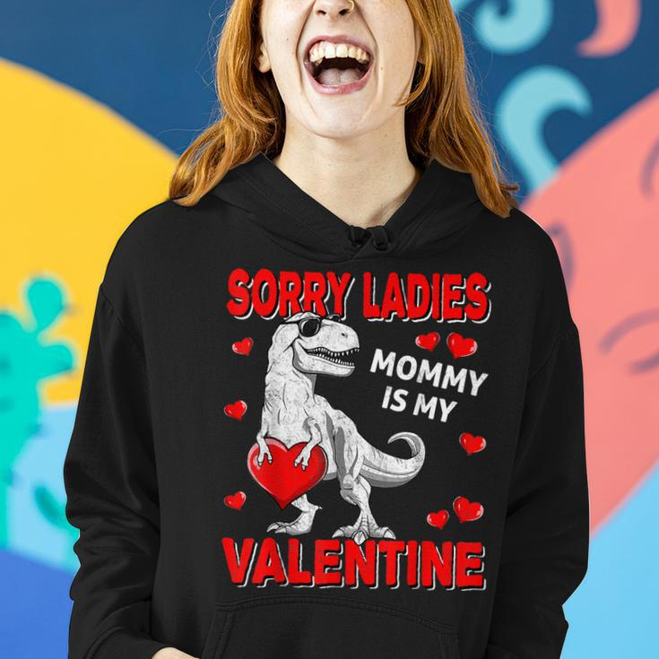 Sorry Ladies Mommy Is My Valentine Day For Boys Funny V3 Women Hoodie Gifts for Her