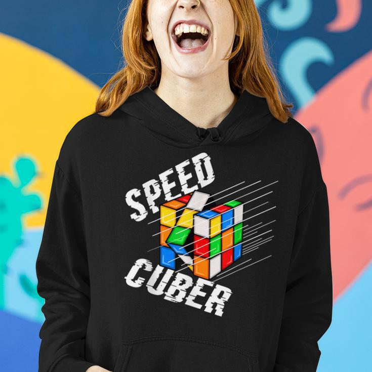 Speed Cuber Speed Cubing Puzzles Cubing Puzzles Women Hoodie Gifts for Her