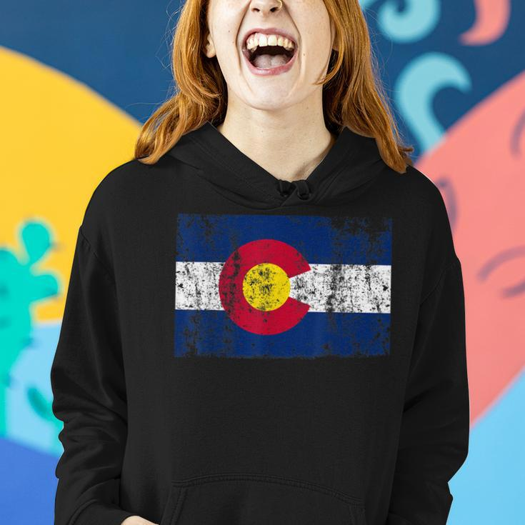 State Of Colorado FlagGift For Men Women Vintage Women Hoodie Gifts for Her
