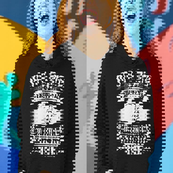 Stolzer Opa Und Enkel Partnerlook Spruch Geschenk Enkelkind Frauen Hoodie Geschenke für Sie