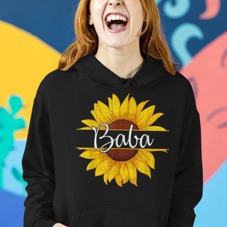 Summer Vintage Yellow Sunflower Graphic Sunflower Baba Women Hoodie Gifts for Her