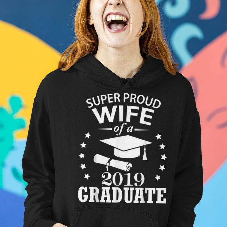 Super Proud Wife Of A 2019 Graduate Senior Happy Day Shirt Women Hoodie Gifts for Her