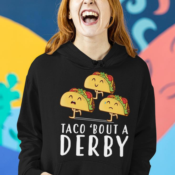 Taco Bout A Derby Shirts Funny Kentucky Horse Taco Tuesday Women Hoodie Gifts for Her