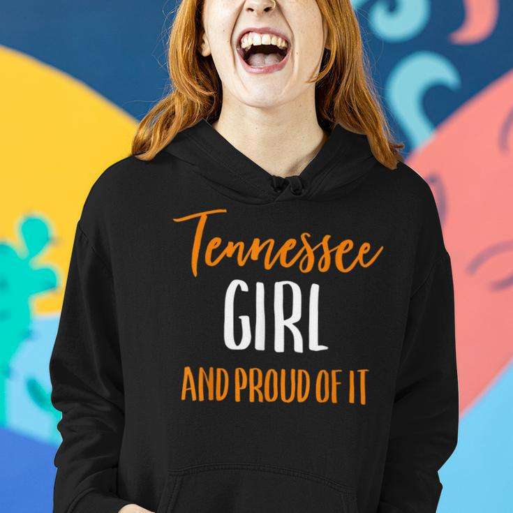 Tennessee Girl And Proud Of It Womens Football Vintage Women Hoodie Gifts for Her