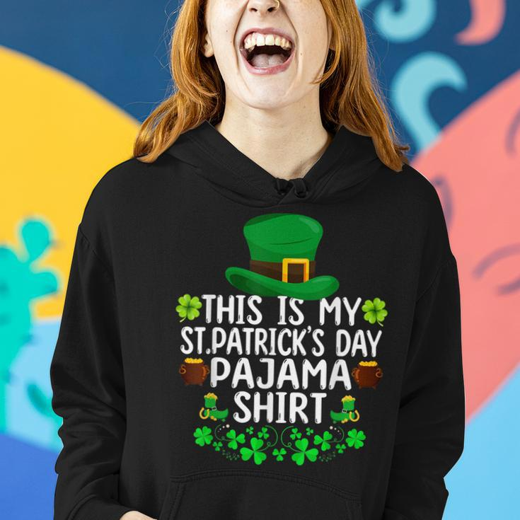 This Is My St Patricks Day Pajama Classic Funny Patricks Day Women Hoodie Gifts for Her