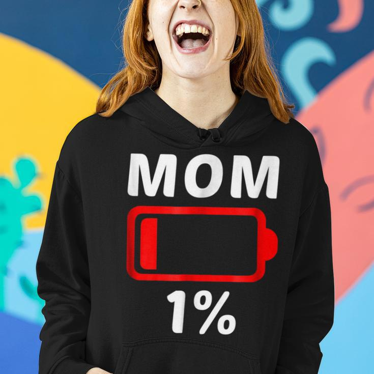 Tired Mom Low Battery Tshirt Women Mothers Day Gift Women Hoodie Gifts for Her