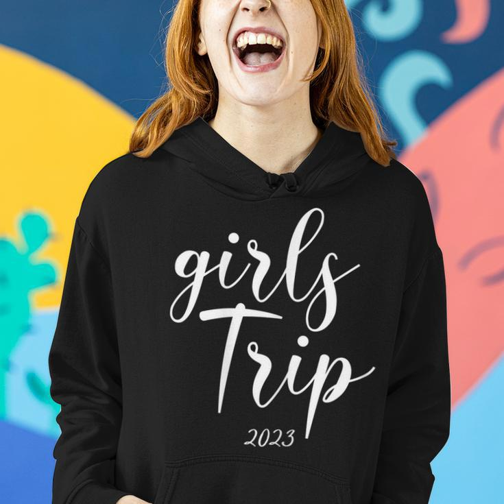 Womens Girls Trip 2023 Vacation Weekend Getaway Party Funny Women Hoodie Gifts for Her