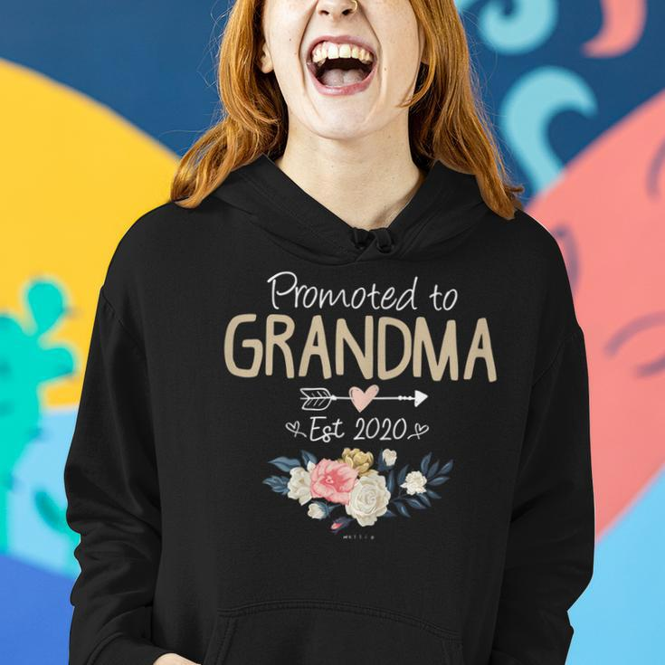 Womens Promoted To Grandma Est 2020 Mothers Day New Grandma Mimi Women Hoodie Gifts for Her