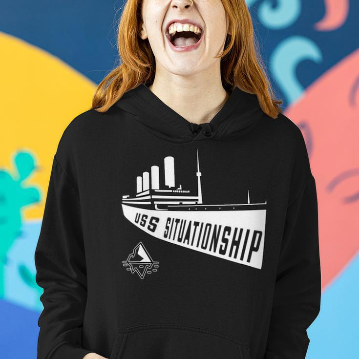 Womens Uss Situationship Complicated Relationship Gift Friendship Women Hoodie Gifts for Her