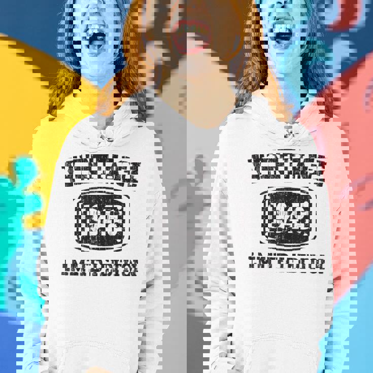 75 Year Old Vintage 1948 Happy 75Th Birthday Gifts Women Men Women Hoodie Gifts for Her