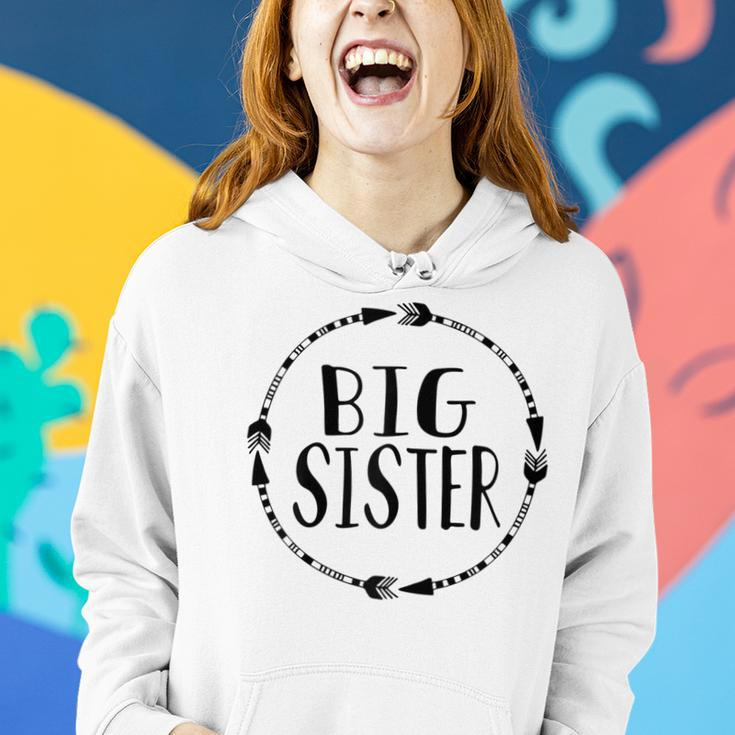 Big Sister Arrow For Toddlers & Kids Women Hoodie Gifts for Her