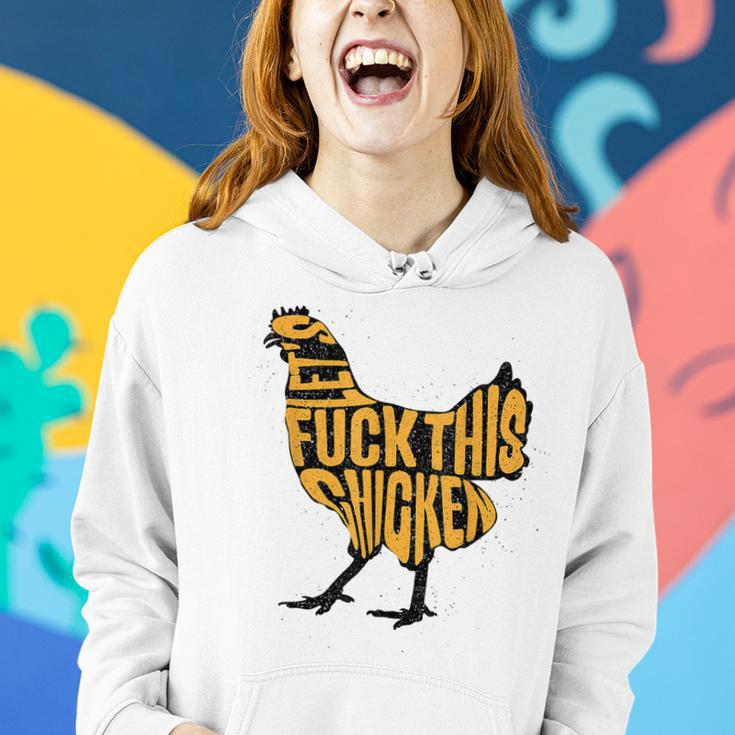 Chicken For Men Military Quote Lets Fuck This Chicken Gift For Mens Women Hoodie Gifts for Her