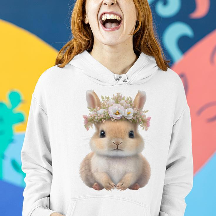 Cute Bunny Women Boys Girls Happy Easter Day Women Hoodie Gifts for Her