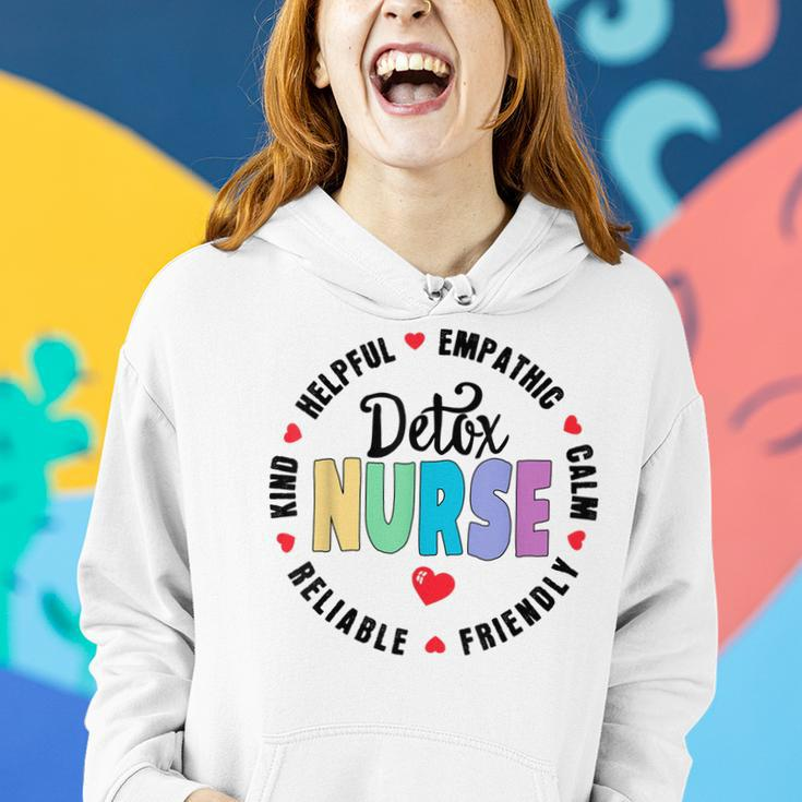 Detox Nurse Squad Appreciation Week Thank You Women Hoodie Gifts for Her