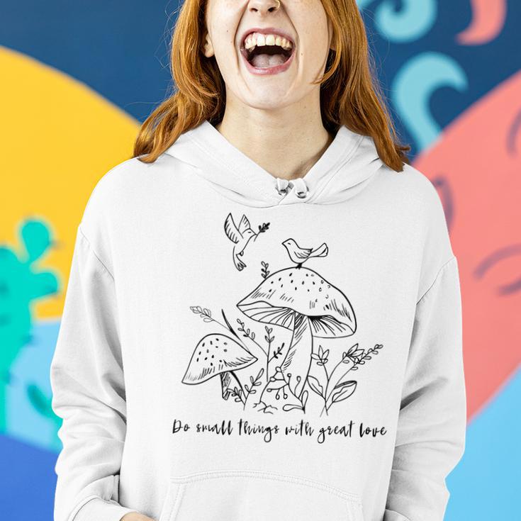 Do Small Things With Great Love Motivational Quotes Sayings Women Hoodie Seseable CA