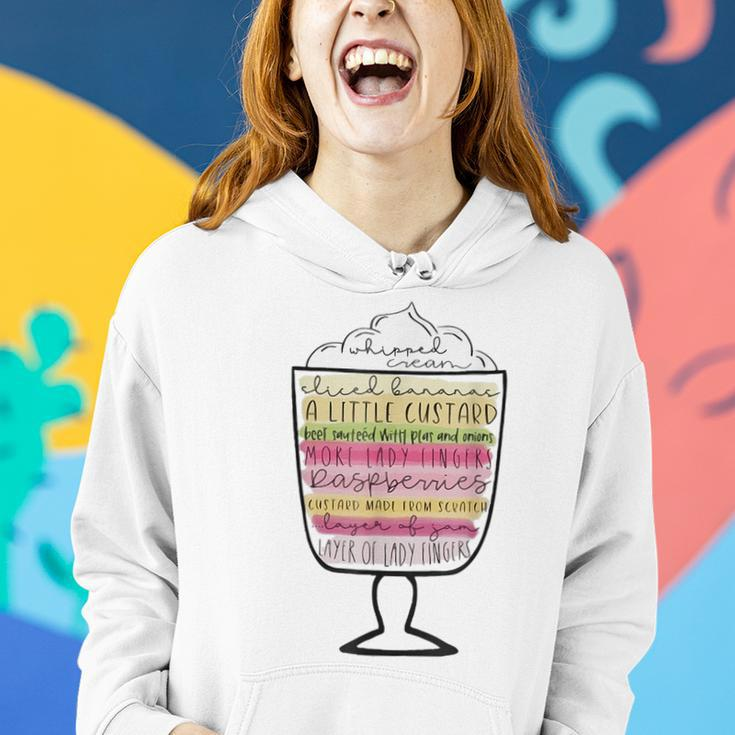 Friends Thanksgiving Rachels Trifle Friends Funny Women Hoodie Graphic Print Hooded Sweatshirt Gifts for Her