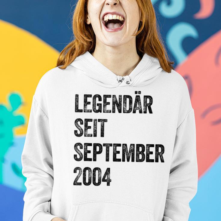 Geburtstag Legendär Seit September 2004 Jahrgang Vintage Frauen Hoodie Geschenke für Sie