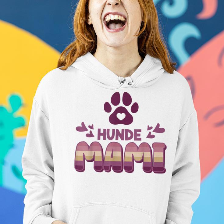 Hundemama Hunde Mami Vierbeiner Mama Wh Frauen Hoodie Geschenke für Sie