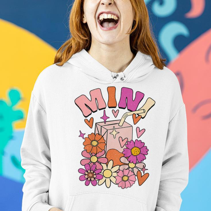 Kids Mama & Mini Mommy & Daughter Mommy & Me Groovy Matching Women Hoodie Gifts for Her