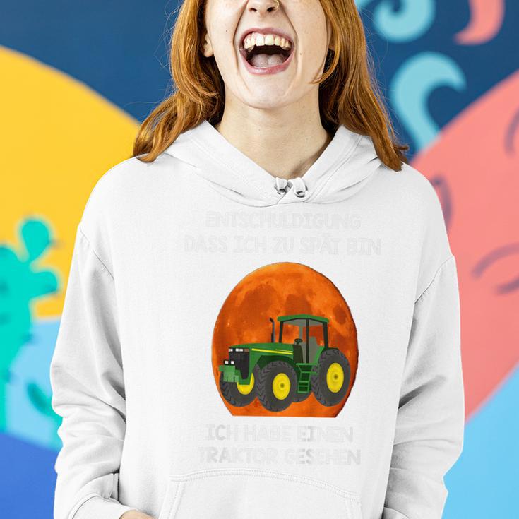 Kinder-Hoodie Entschuldigung, Zu Spät Wegen Traktor, Lustiges Traktor-Motiv Tee Geschenke für Sie