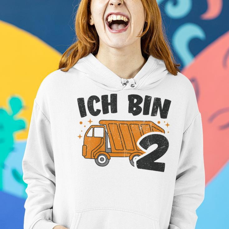 Kinder Müllauto Hoodie 2. Geburtstag, Müllabfuhr Design für Jungen Geschenke für Sie