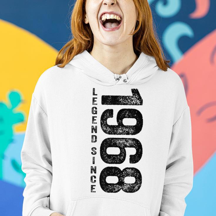 Legend Since 1968 Geburtstag Geschenke Legendär Seit 1968 Frauen Hoodie Geschenke für Sie