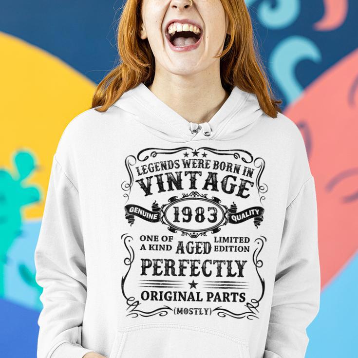 Legendäre Männer 1983 Geburtstags-Hoodie für 40. Jahrestag Geschenke für Sie