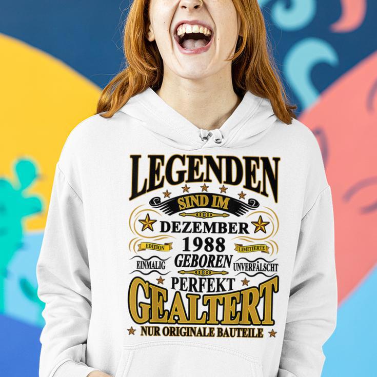 Legenden Dezember 1988 Geburtstag Hoodie, 35. Lustiges Jubiläums-Tee Geschenke für Sie