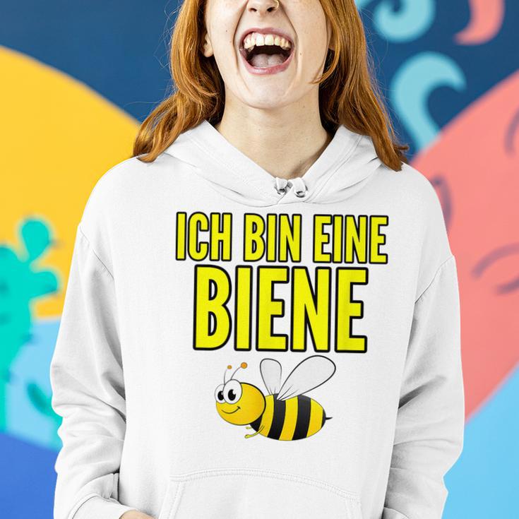 Lustiges Bienen-Motiv Hoodie Ich bin eine Biene in Weiß für Imker Geschenke für Sie