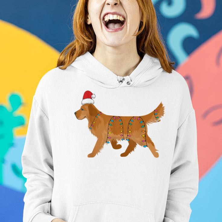 Lustiges Golden Retriever Weihnachts-Hoodie, Hunde-Design Tee Geschenke für Sie